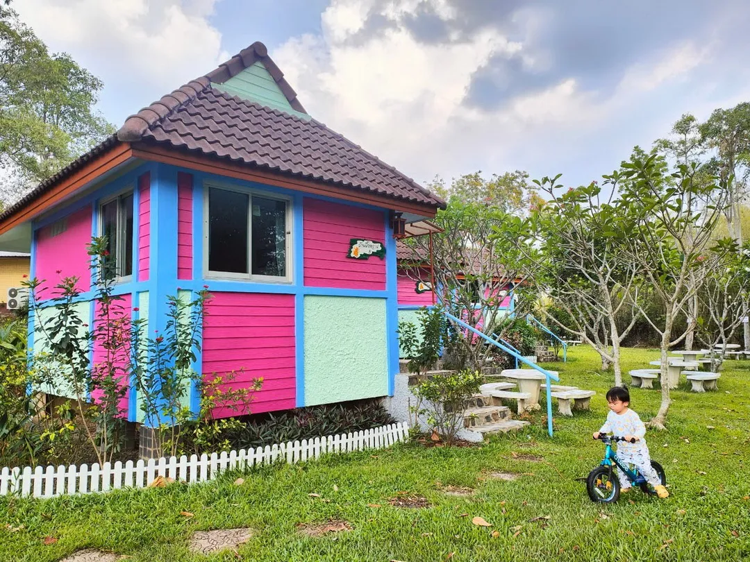 บ้านผึ้งหวาน โซน A บ้านเดี่ยวสีสันสดใส